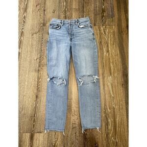 Re/done 90s High Tide Ankle Crop Jeans